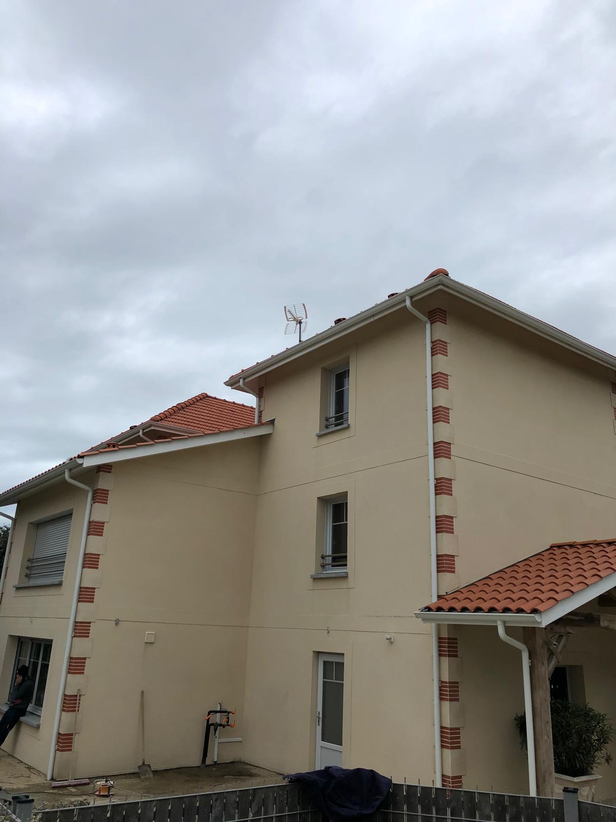 Façade rénovée RESSOURCES BTP